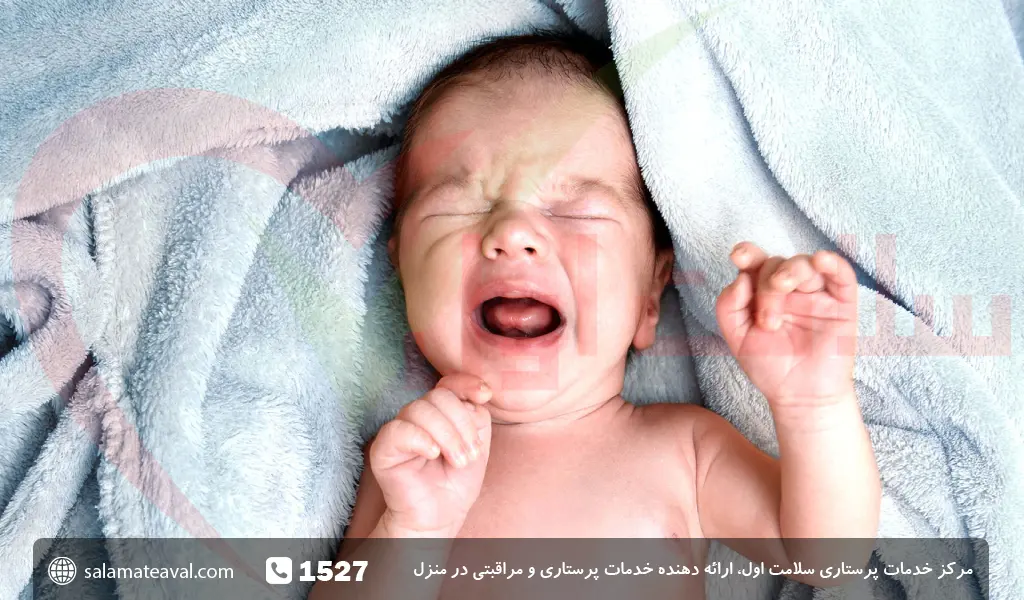 از خواب پریدن نوزادان به علت گرسنگی و افت قند خون