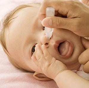 علایم گرفتگی بینی نوزاد