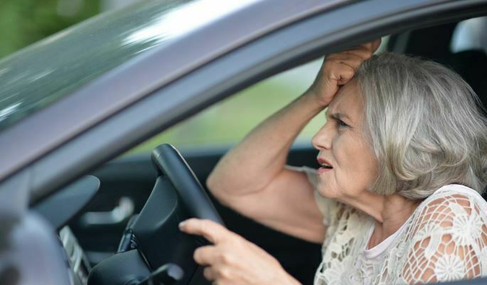 رانندگی پرخطر در سالمندان