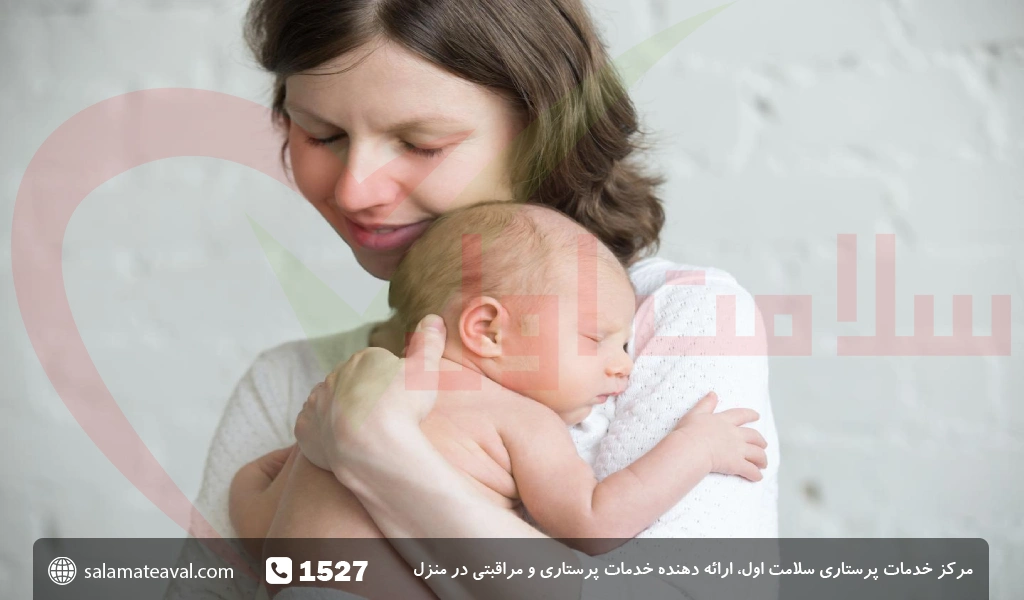 فواید بغل کردن نوزاد برای کودک