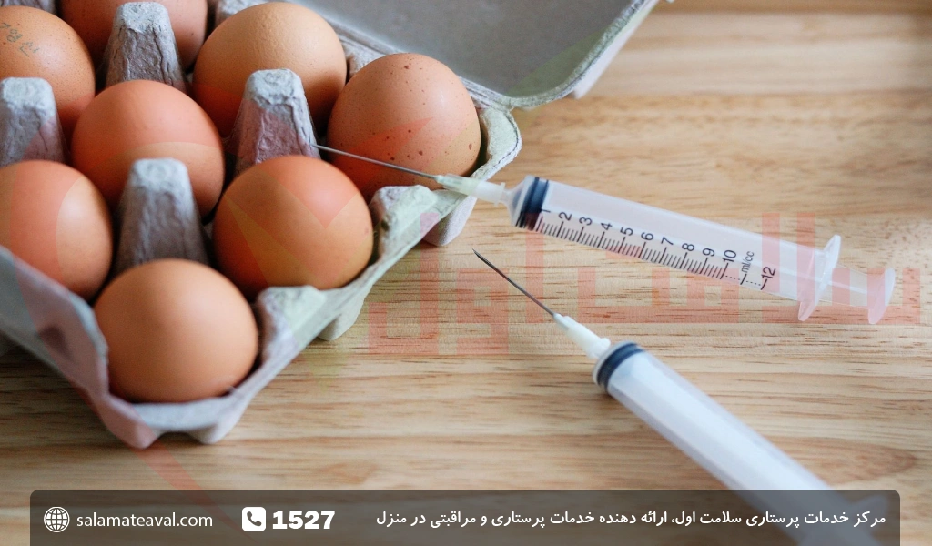 رابطه حساسیت به تخم مرغ با واکسن آنفولانزا
