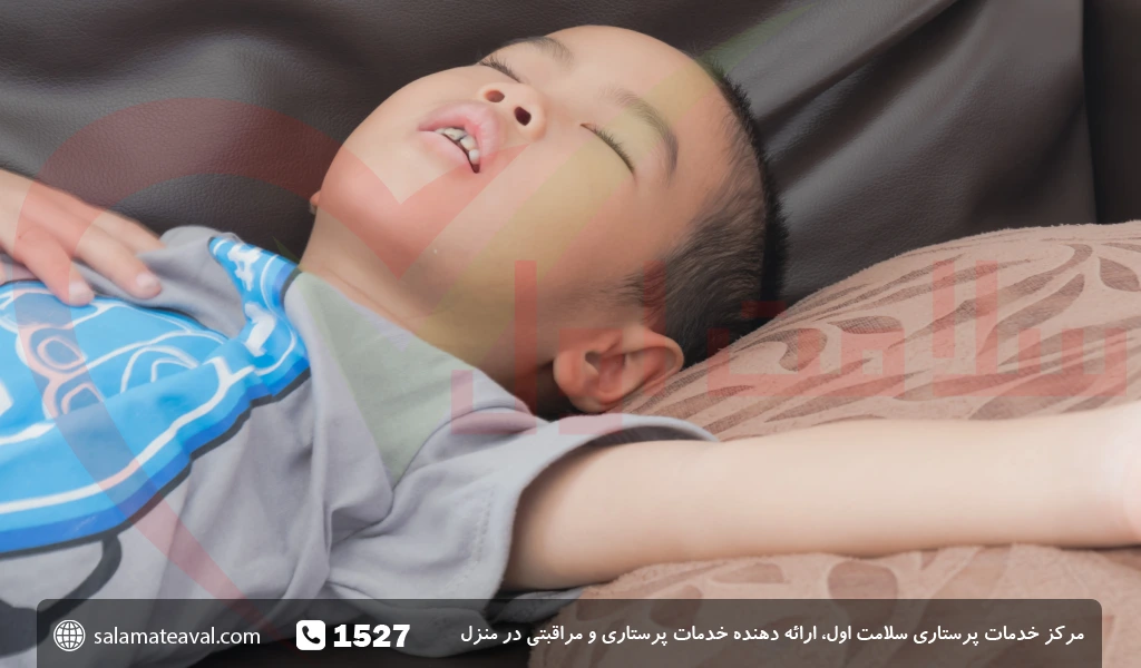 علت تنگی نفس در نوزادان و تندتند نفس کشیدن کودکان در خواب