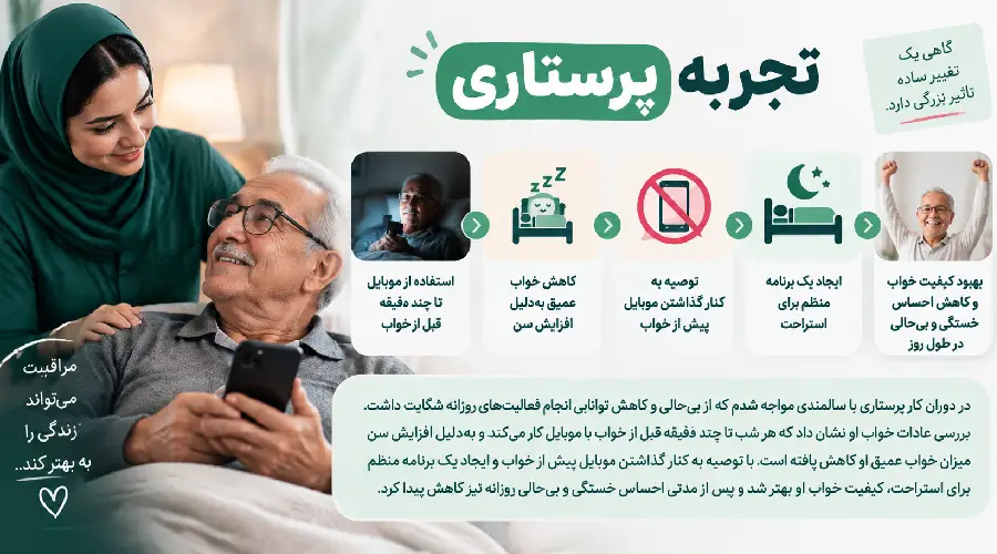 خواب عمیق عدم استفاده از لوازم الکترونیک