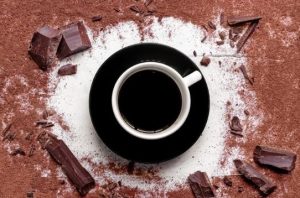 مغذی کردن قهوه با شکلات