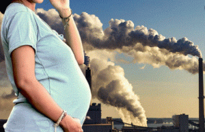 اثر آلودگی هوا بر مادر باردار