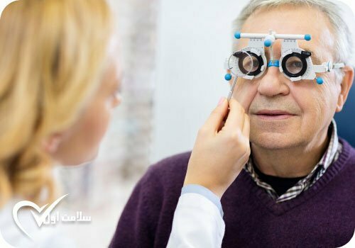 معاینه بینایی سالمندان