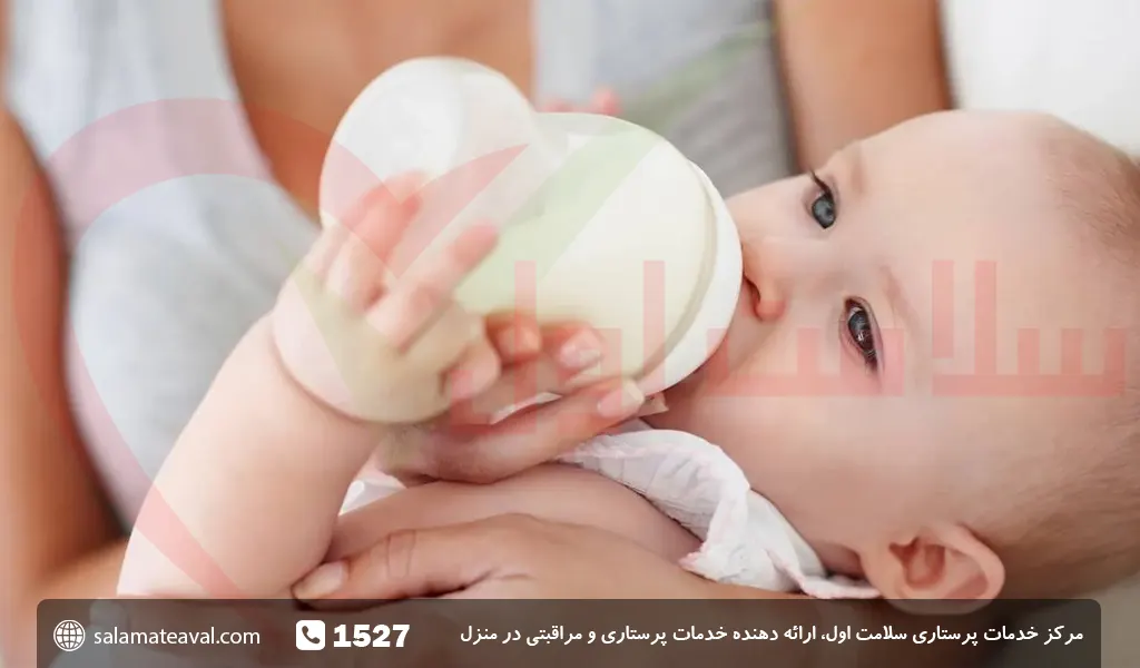 مسموم شدن نوزاد با شیر خشک