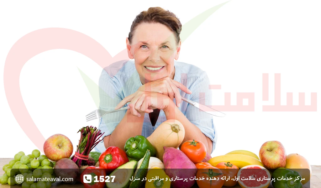 کاهش علائم یائسگی و خوردن سبزیجات
