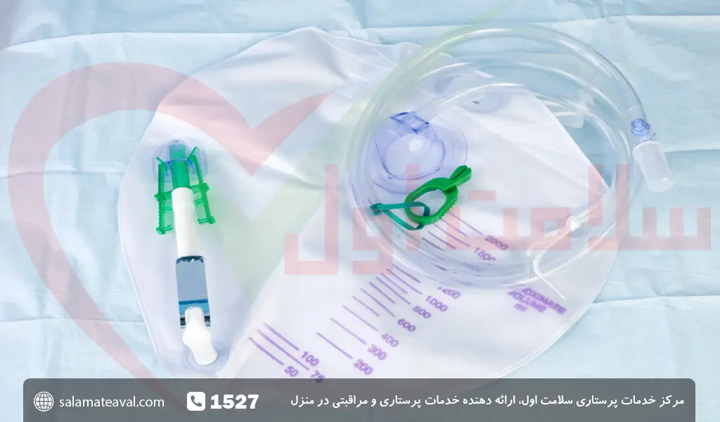 سونداژ در منزل و مراقبت از سالمندان دارای سوند | پرستار متخصص در منزل