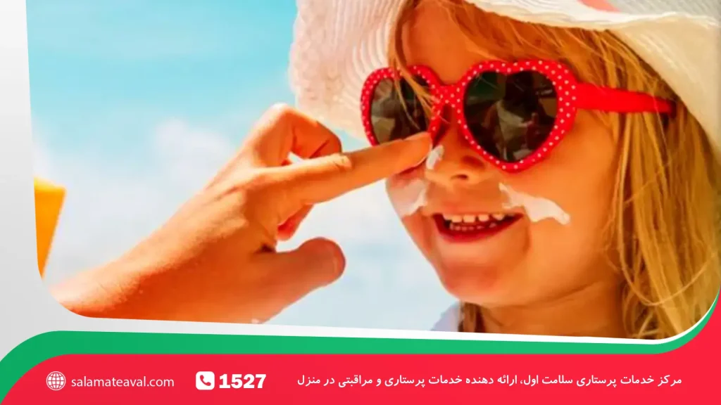 مراقبت از کودکان گرمازده