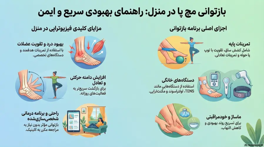 بازتوانی مچ پا