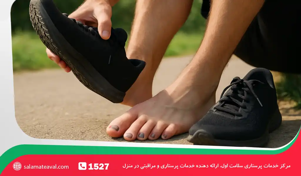 علائم و نشانه های همراه با کبودی زیر ناخن